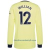 Camiseta de fútbol Manga Larga Arsenal Willian 12 Segunda Equipación 2021/22 - Hombre